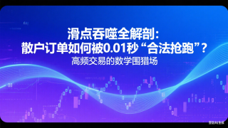 滑点吞噬全解剖：散户订单如何被0.01秒“合法抢跑”？高频交易的数学围猎场（六）