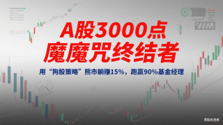 A股3000点魔咒终结者：用“狗股策略”熊市躺赚15%，跑赢90%基金经理(五)