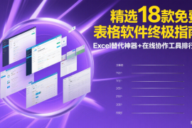 最新精选18款免费表格软件终极指南：Excel替代神器+在线协作工具排行榜（五）