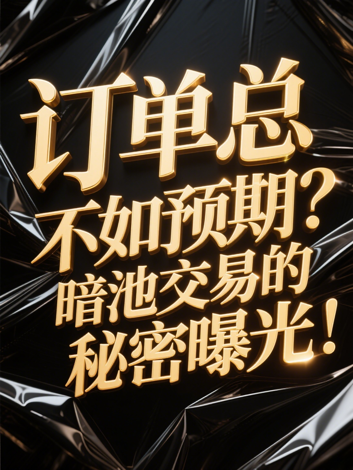 暗池解剖报告：你的订单为何总劣于预期？揭秘“非公开市场”的秘密！(九)第1张-价值007