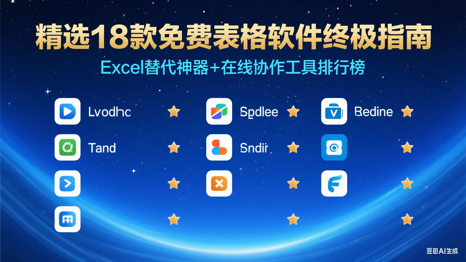  最新精选18款免费表格软件终极指南：Excel替代神器+在线协作工具排行榜（三）第1张-价值007